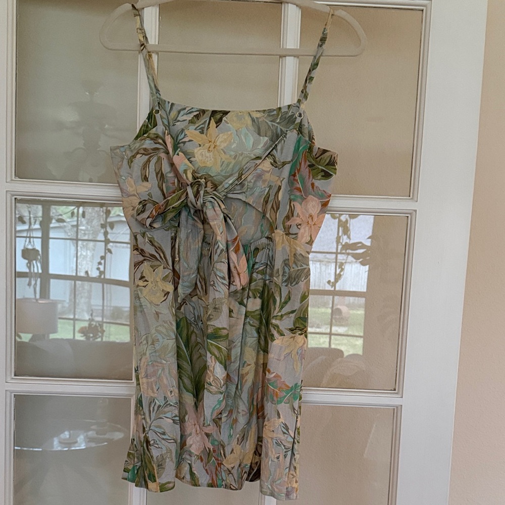 Show Me Your MuMu - Lauren Tie Mini Dress - Picture 3 of 4